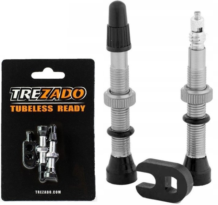 Zestaw wentyli do Tubeless Trezado / 2szt / SL