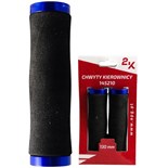Chwyty piankowe z obejmami 130 mm 2K 145210 BK-BL