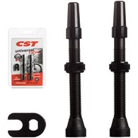 Zestaw wentyli CST Tubeless / 2szt / 48 mm / BK