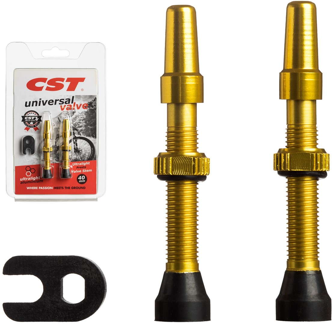 Zestaw wentyli CST Tubeless / 2szt / 40 mm / GL