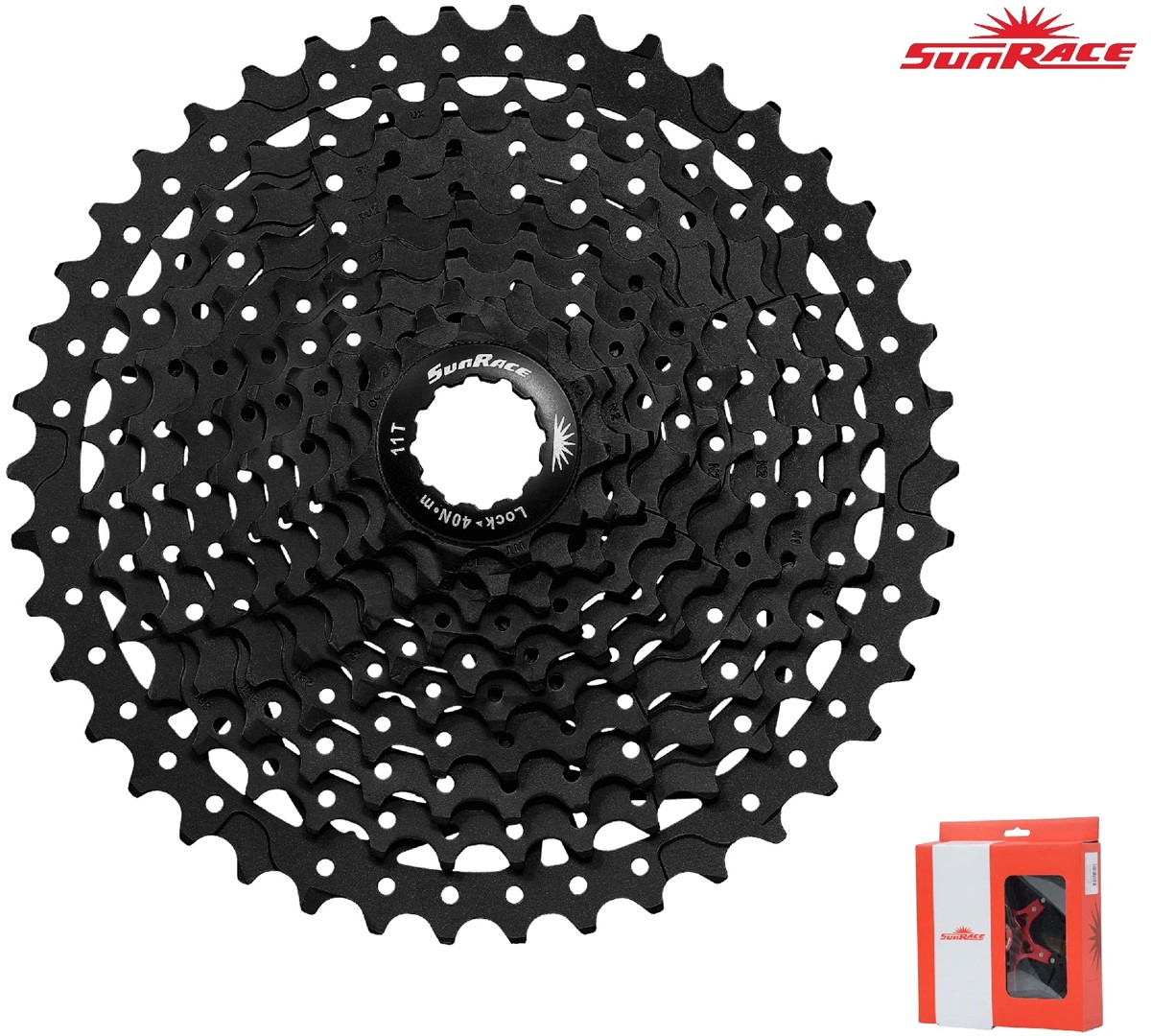Kaseta 11s 11-42T SUNRACE CSMS8 EAY, BOX
