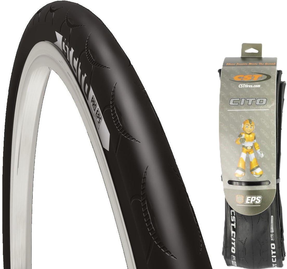 Opona 700x25 [25-622] CST CITO EPS / zwij.