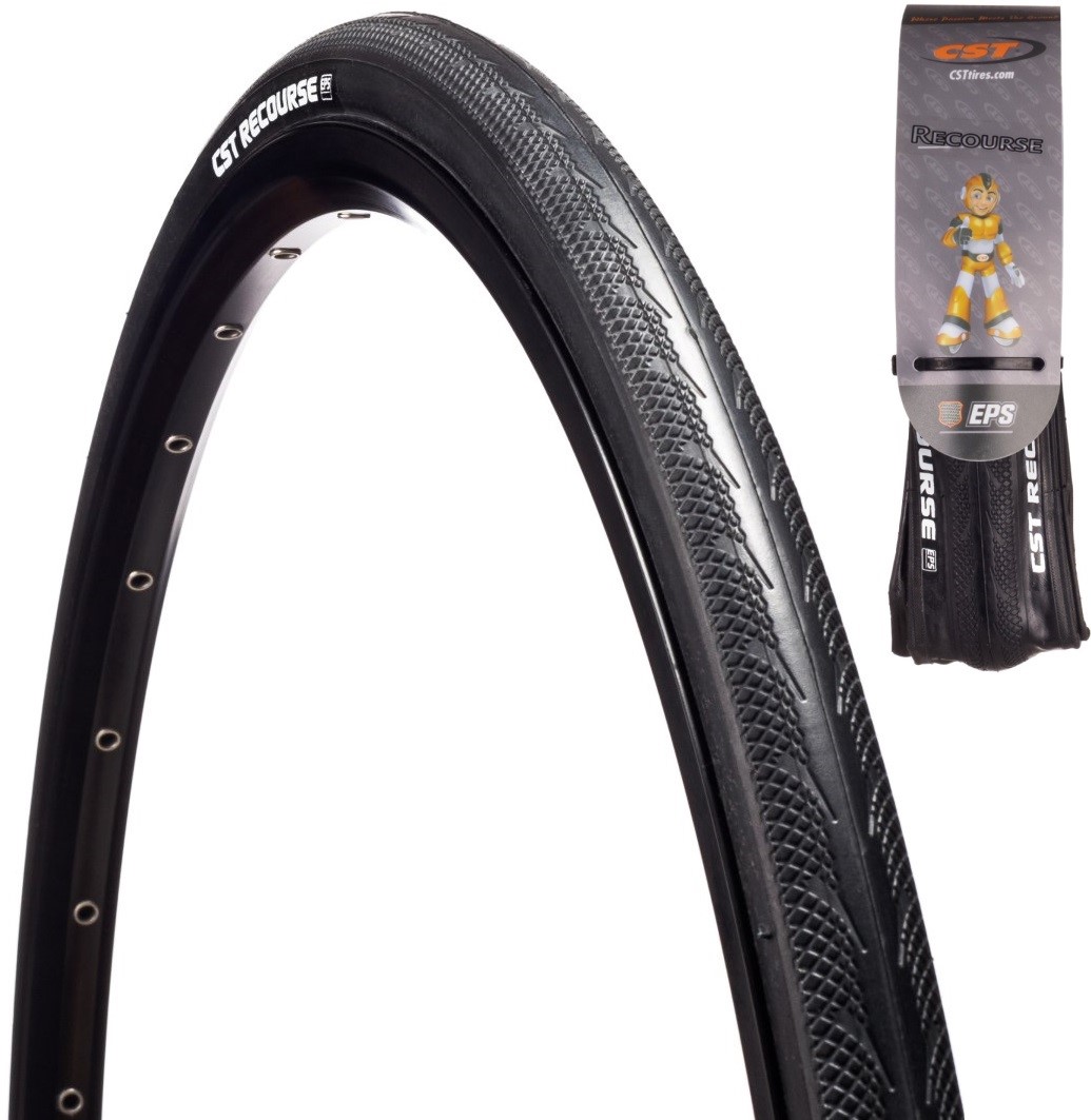 Opona 700x25 [25-622] CST RECOURSE EPS / zwij.