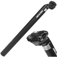 Wspornik siodła 31,6x350 /ALU/ ZOOM SP-C212 BK-mat