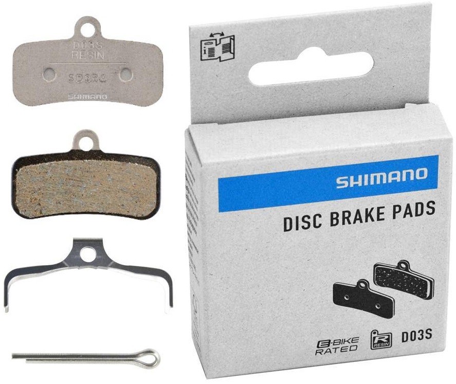 Klocki / żywiczne / SHIMANO D03S / BOX