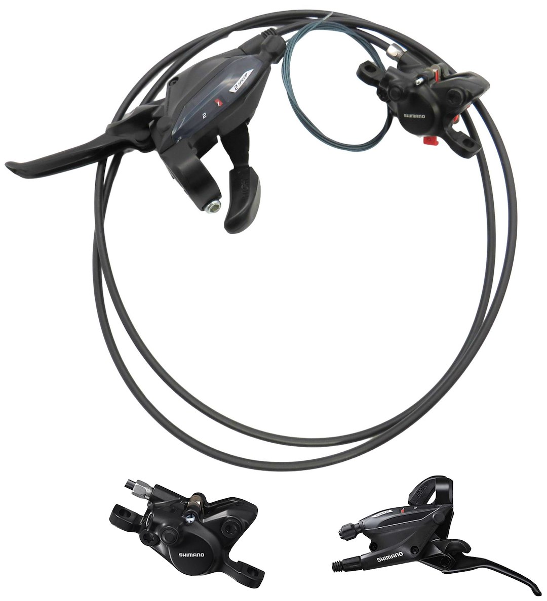 Zestaw hamulca tarczowego, ST-EF505 2rz.1000mm OEM