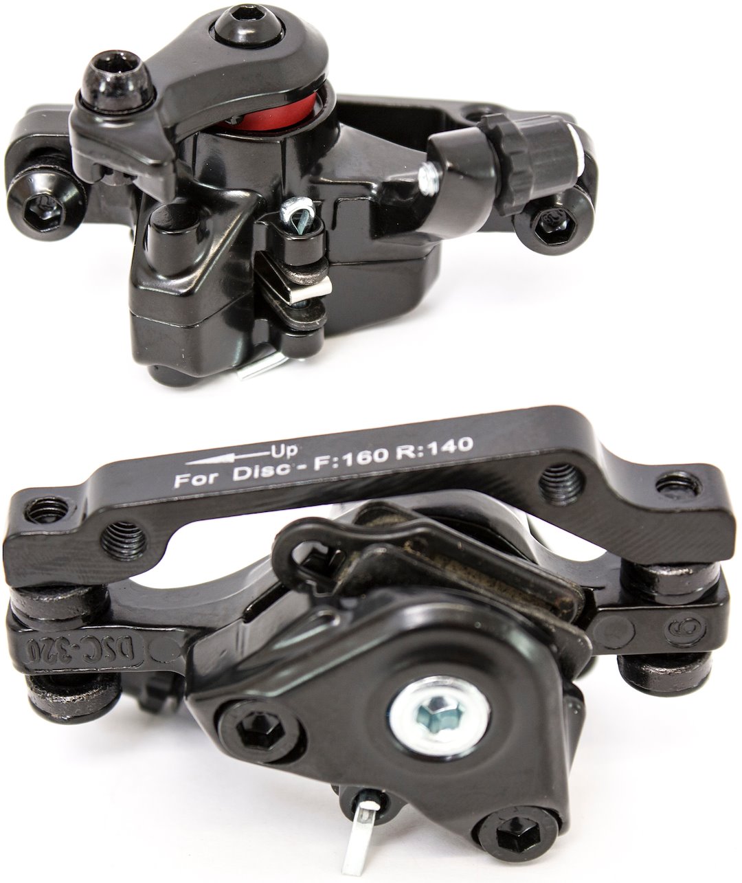 Zacisk hamulca przód PROMAX DSC-320+ tarcza 160 mm