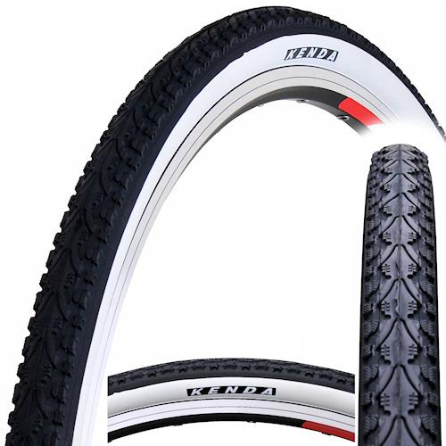 Opona 700x35 [37-622] KENDA KHAN K935, biały bok