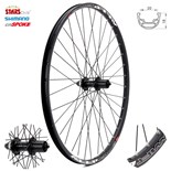 Koło 27,5 TYŁ KASETA CL QR J20S FHTX5058 CNBK