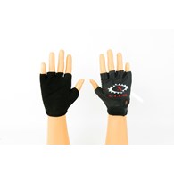 Rękawiczki rowerowe lycra  XS , czarna,X-line