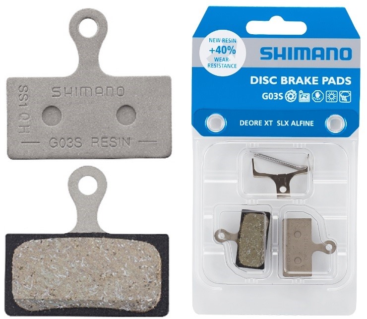 Klocki / żywiczne / SHIMANO G03S / BOX