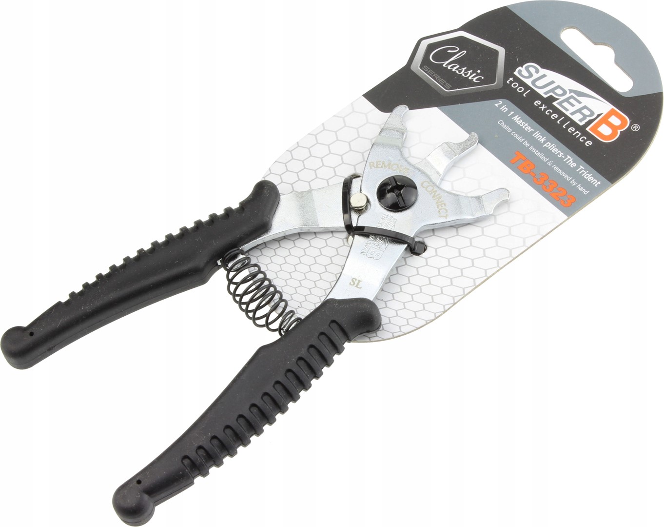 Szczypce do spinek łańcucha /2w1/ SUPER-B TB-3323