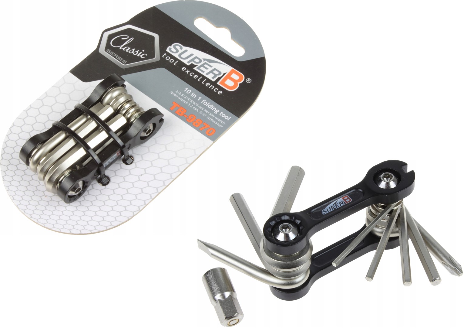 Multitool / 10-funkcyjny / SUPER-B TB-9870